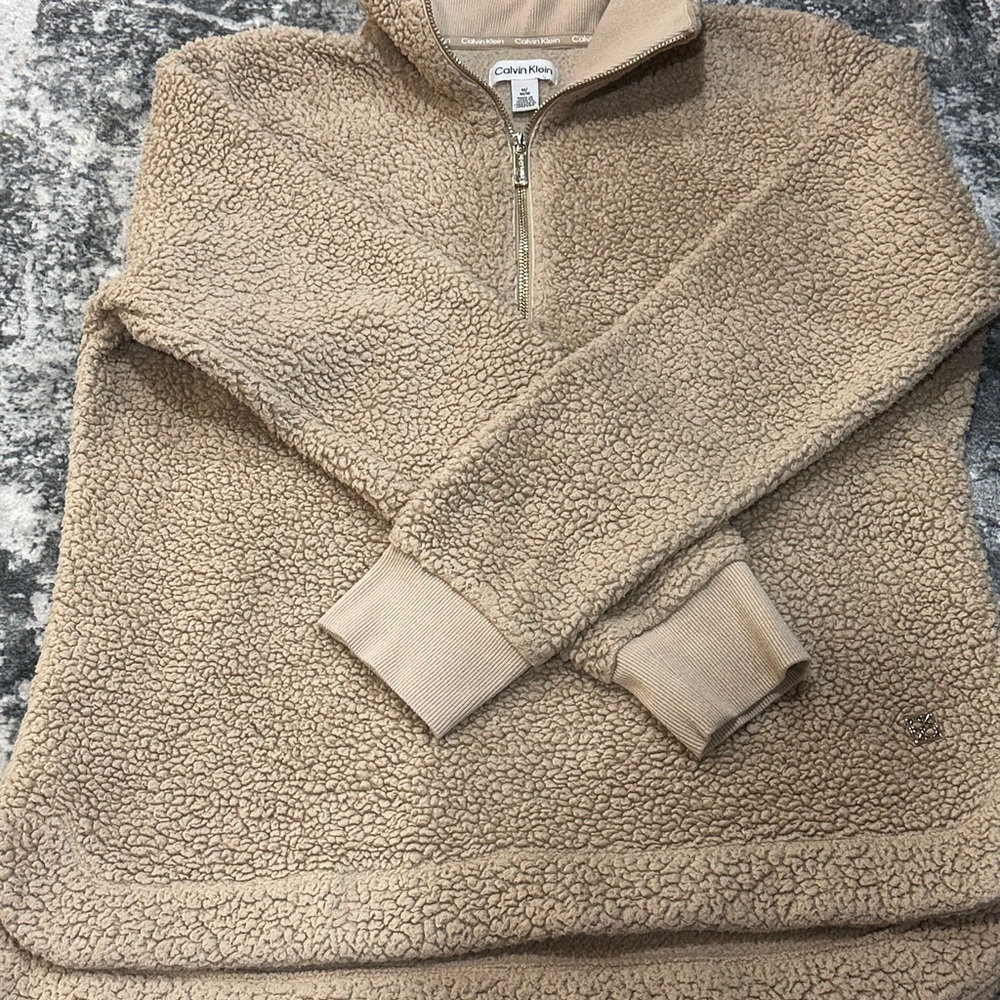 Calvin Klein Womens Medium Pullover Jacket Coat